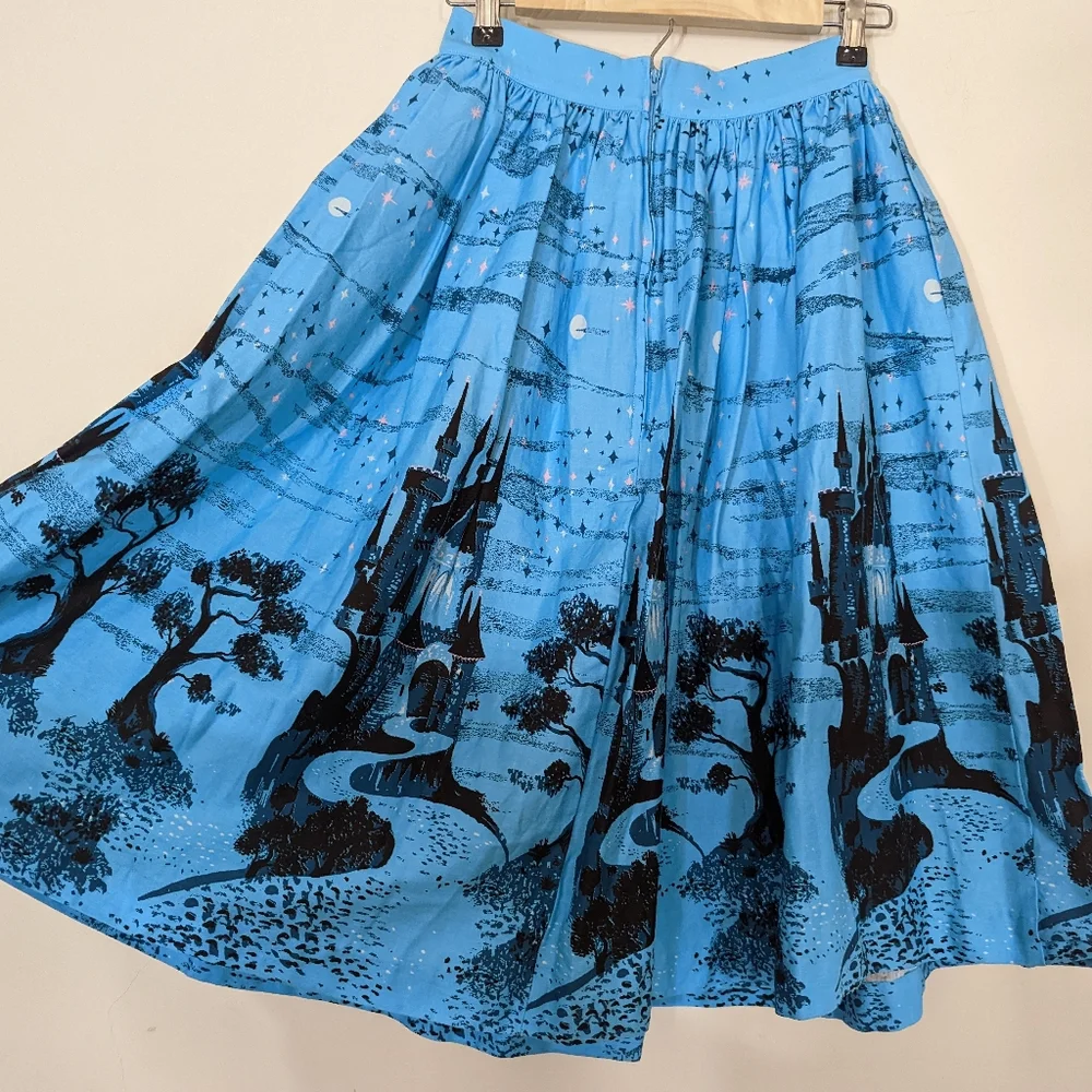 Blue Castle Jenny Skirt Pinup Couture - Picture 3 of 9